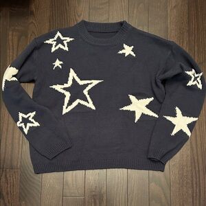 Beautiful Star Pattern knit Sweater